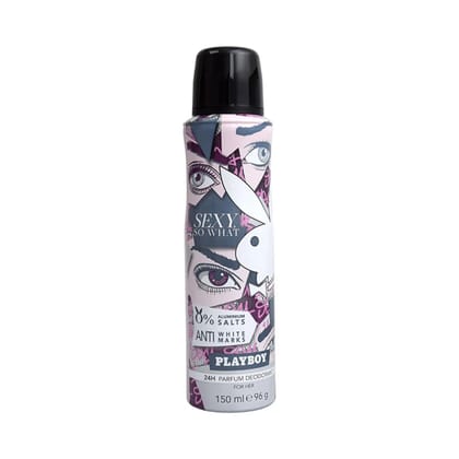 Playboy Sexy So What Deodorant Spray 150ml
