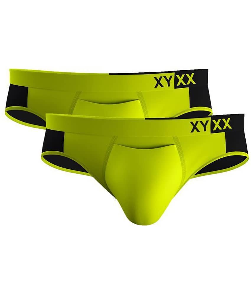 XYXX Pack of 2 Modal Briefs For Men's ( Multicolor )