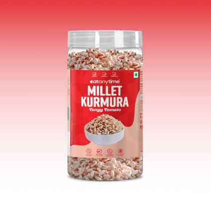 Tangy Tomato Millet Kurmura - Roasted | Protein-Packed | No Palm Oil | 125g