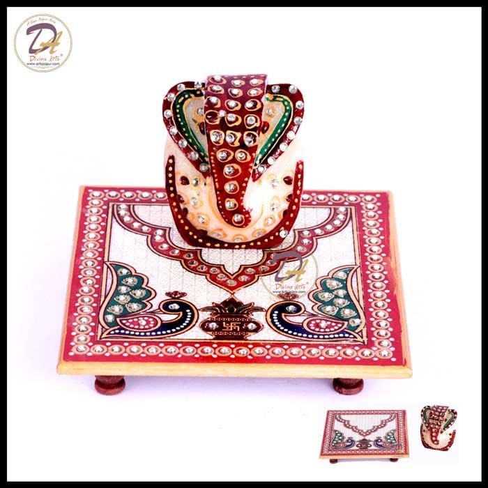 Marble Chowki Bajot Ganesha
