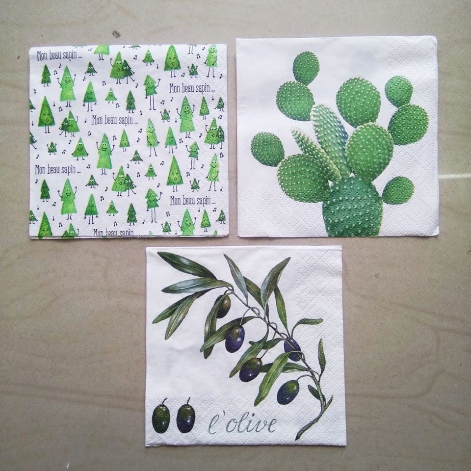 Decoupage Napkin / Tissue papers - 25cm*25cm - GT3080