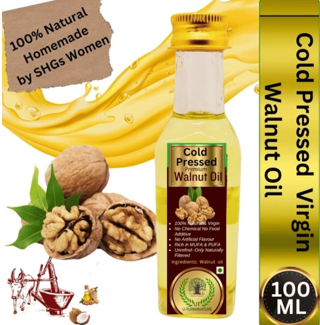 Walnut Oil, Wood-Cold Pressed Extra Virgin