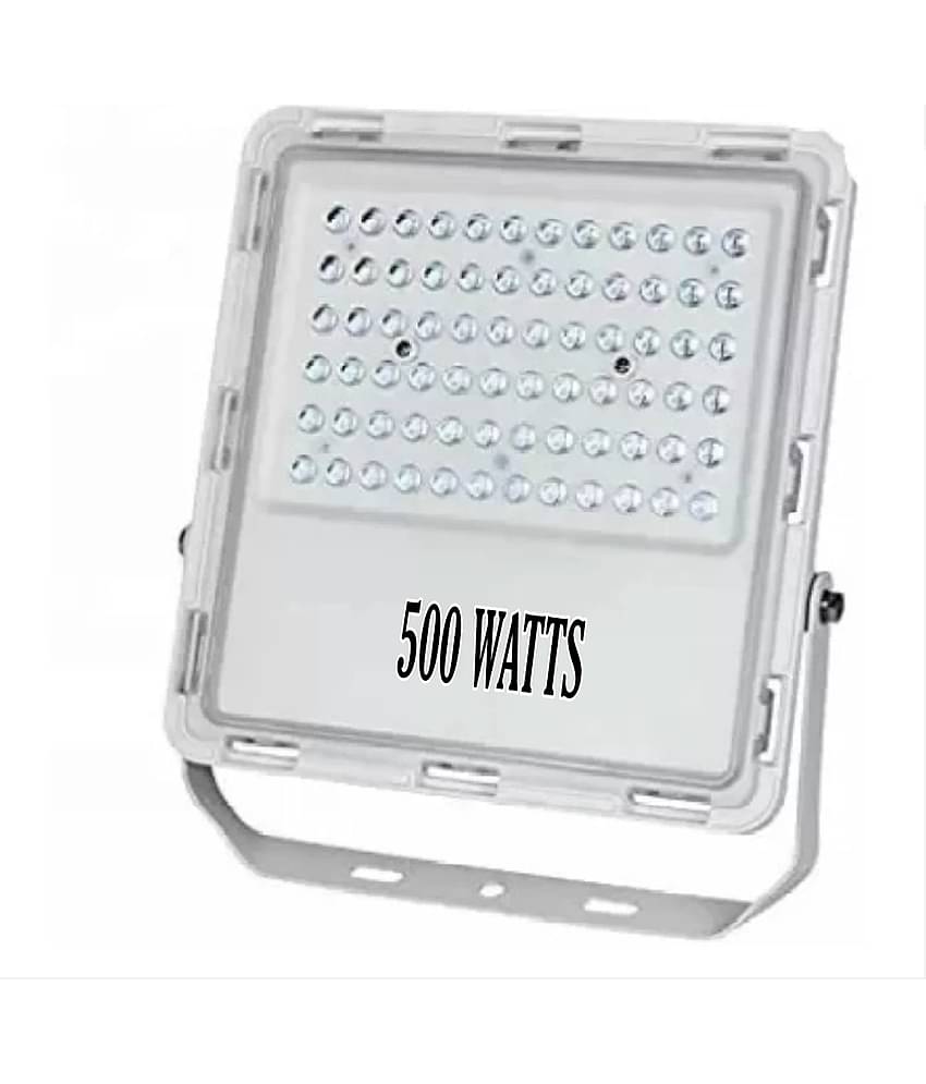 Ultra Slim 500W IP69 LED Flood Light - Durable Outdoor Lighting (Pack of 1)