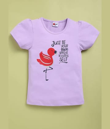 Mars Infiniti Pack of 1 Girls Cotton Top ( Purple )