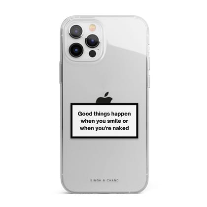 Good Things Silicon Phone Case