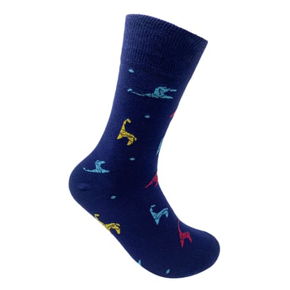 Origami Giraffe Socks For Men