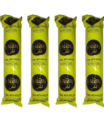 PUFF SMART Al-Maliki Magic Coal 4 Stick Quick Light Charcoal (40 Coals)