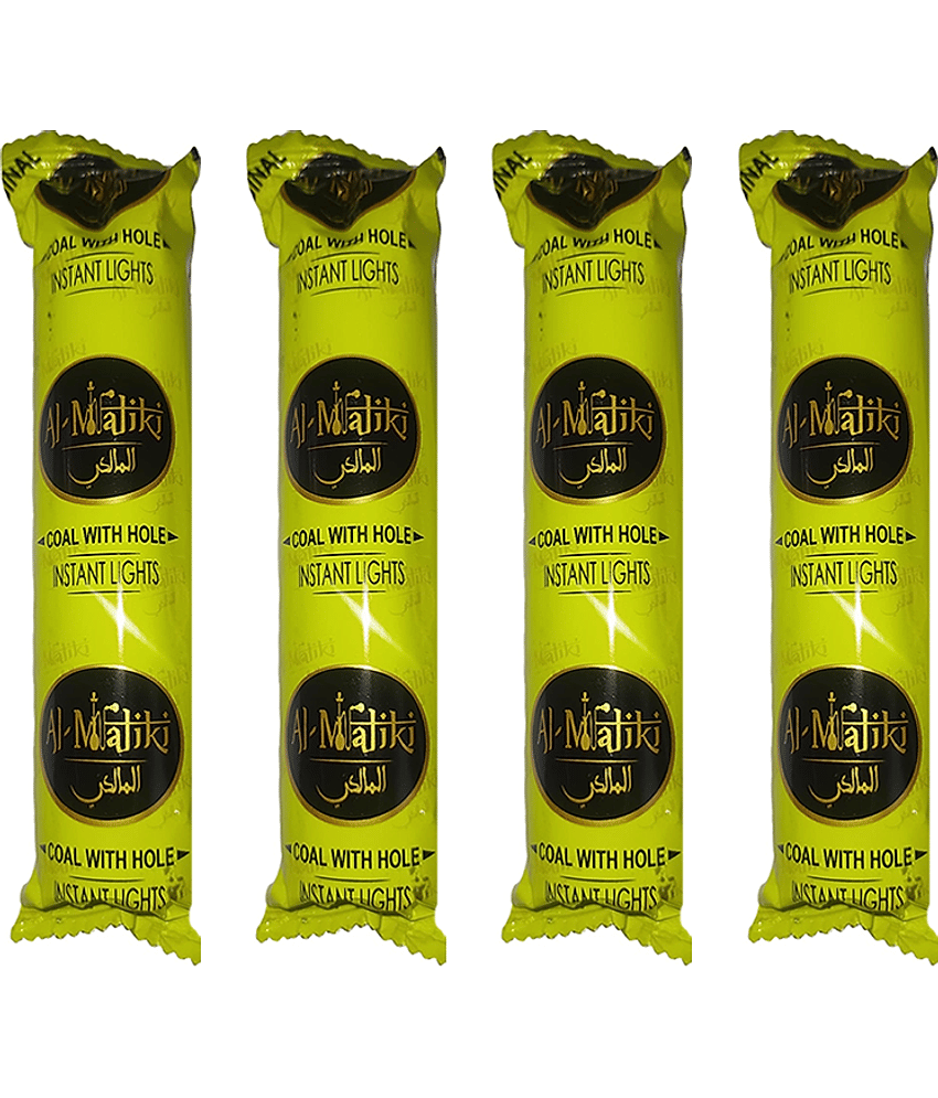 PUFF SMART Al-Maliki Magic Coal 4 Stick Quick Light Charcoal (40 Coals)