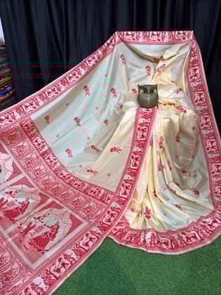 Bishnupuri Silk SAREESTHESE SAREE COMES WITH BlouseExquisite Sarees.