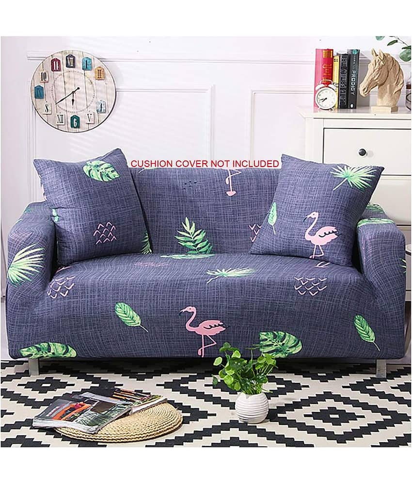 House Of Quirk 3 Seater Polyester Single Sofa Cover Set