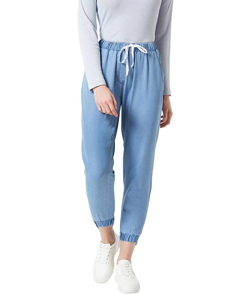 Miss Chase Denim Jogger Pants