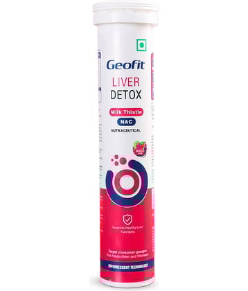Geofit Liver Detox Tablets for Men & Women _ With Milk Thistle, Dandelion 20 Tablets