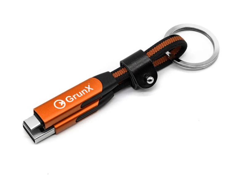 Sonic - 6 in 1 Keychain Charging and OTG Cable 240W