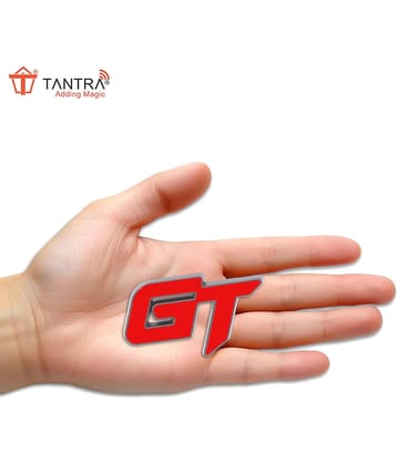 Tantra 3D Logo In Car Sticker