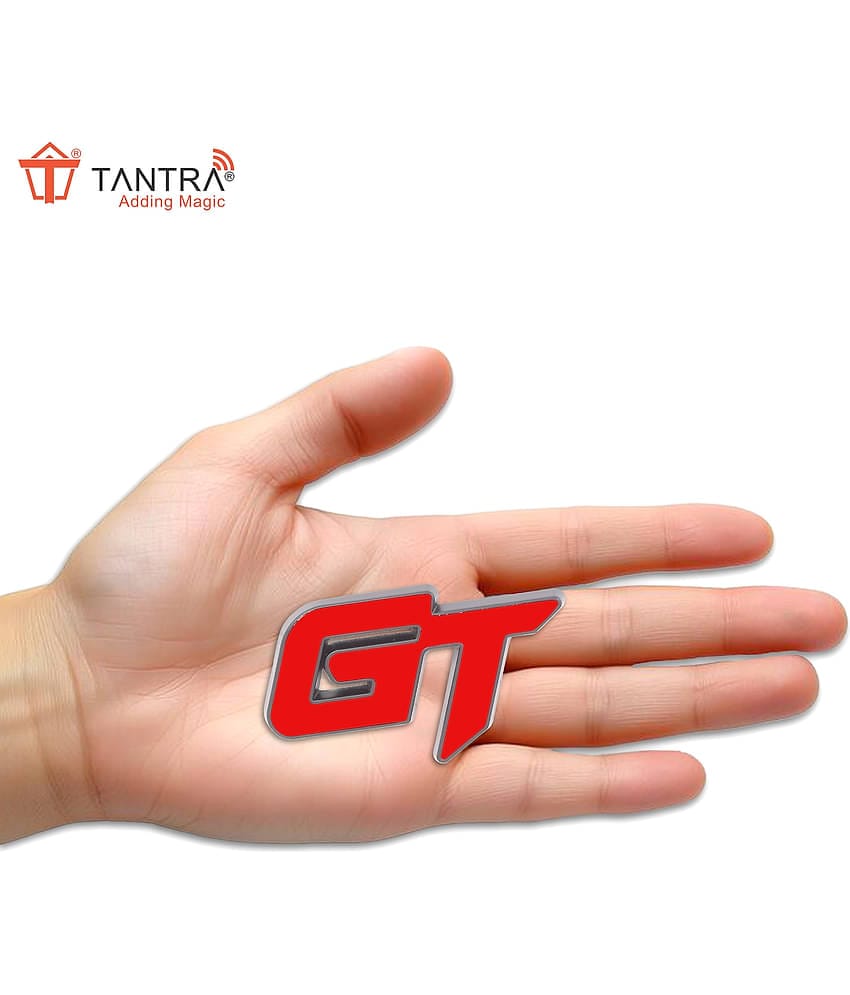 Tantra 3D Logo In Car Sticker