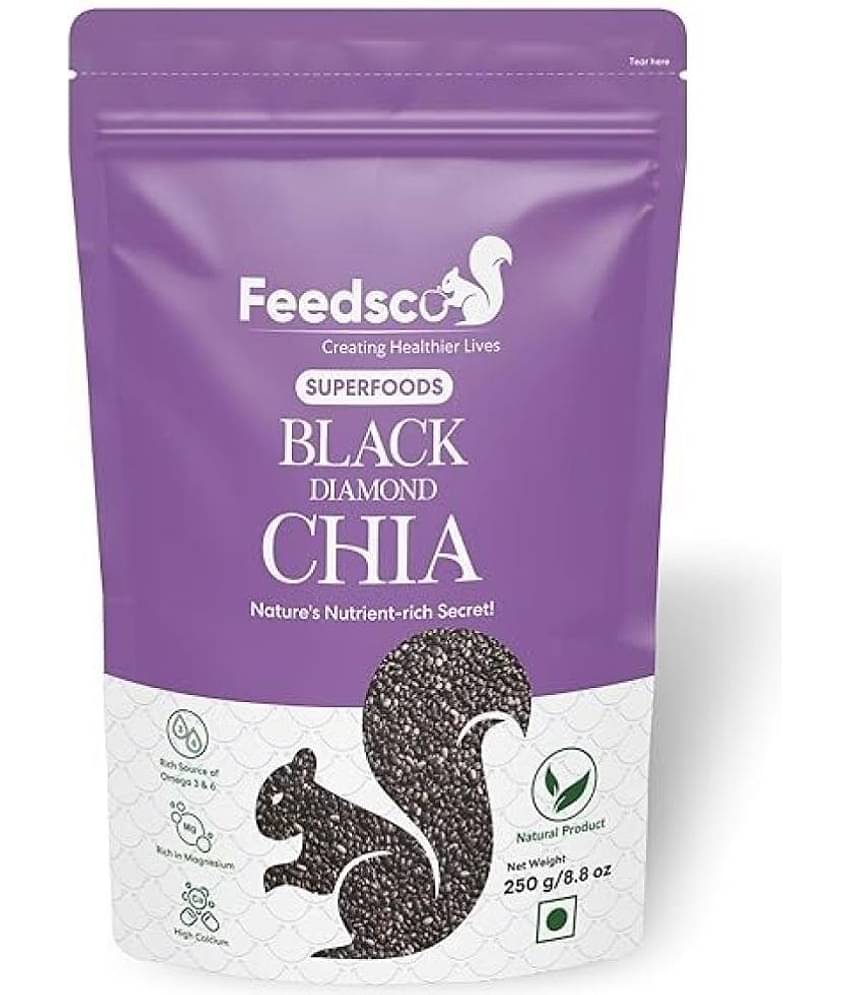 Feedsco Chia Seeds ( Pack of 1 )
