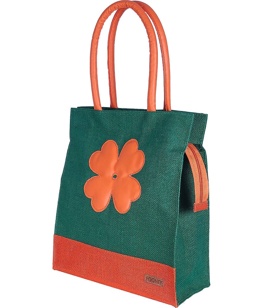 Foonty Green Lunch Bags - 1 Pc