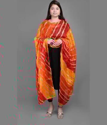 Apratim Multicolor Cotton Blend Women's Dupatta - ( Pack of 1 )