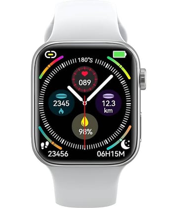 VERONIC SmartWatch with BT Calling, HD Display Grey Smart Watch