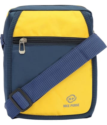 Nice Purse Yellow Solid Messenger Bag