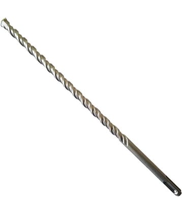 S4 Steel (12 x 310mm) Cross Tip Plus Hammer Drill Bit (Silver)