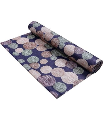 Kitchen Drawer/Cabinet Shelf Mat|Flower Design with PVC Material|Adjustable Size 5 MTR Roll