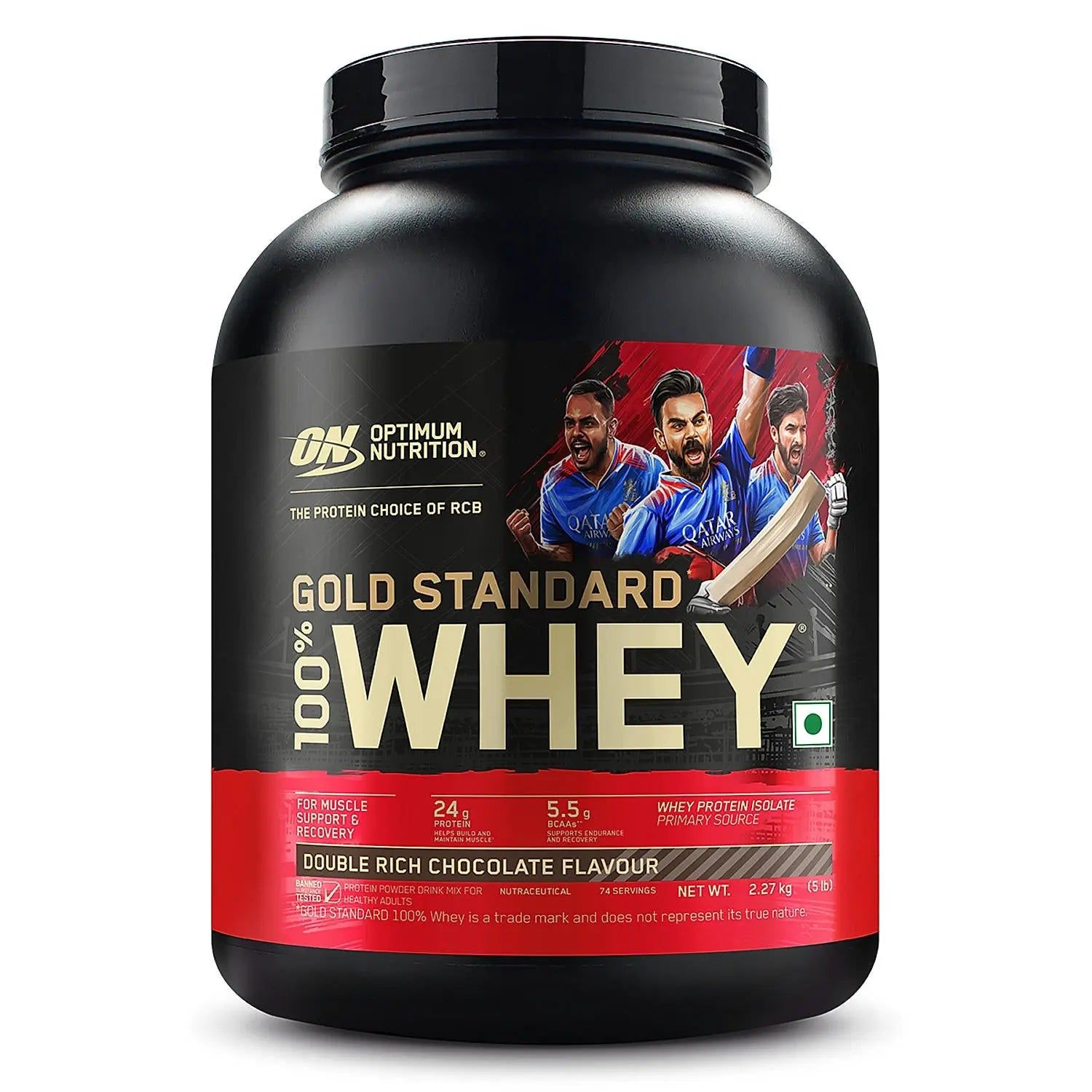 Optimum Nutrition Gold Standard 100% Whey-2.27 kg / Double Rich Chocolate