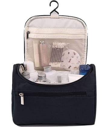 COCOSHOPE Organising & Storage Women Travel Makeup Bag Multifunction Cosmetic Bags Polyester Fashion Waterproof Storage Toiletry Bag Organizer Men （black）