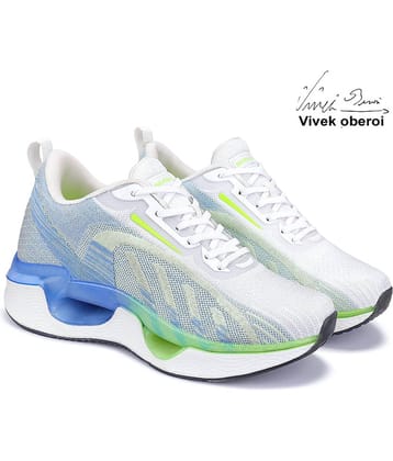 Bersache White Men's Trekking Shoes