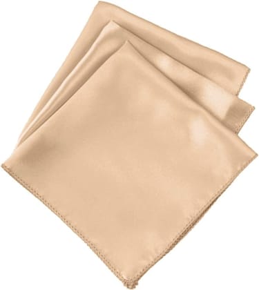 VOICI France Men's Pocket Square handkerchief soiled and Paisley Self-Design Satin Free Size VOICI France Men's Pocket Square handkerchief soiled and Paisley Self-Design Satin Free Size