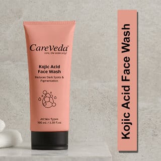 CareVeda Kojic Acid Face Wash For Reduces Dark Spots  Pigmentation Suitable For All Skin Types 100gm