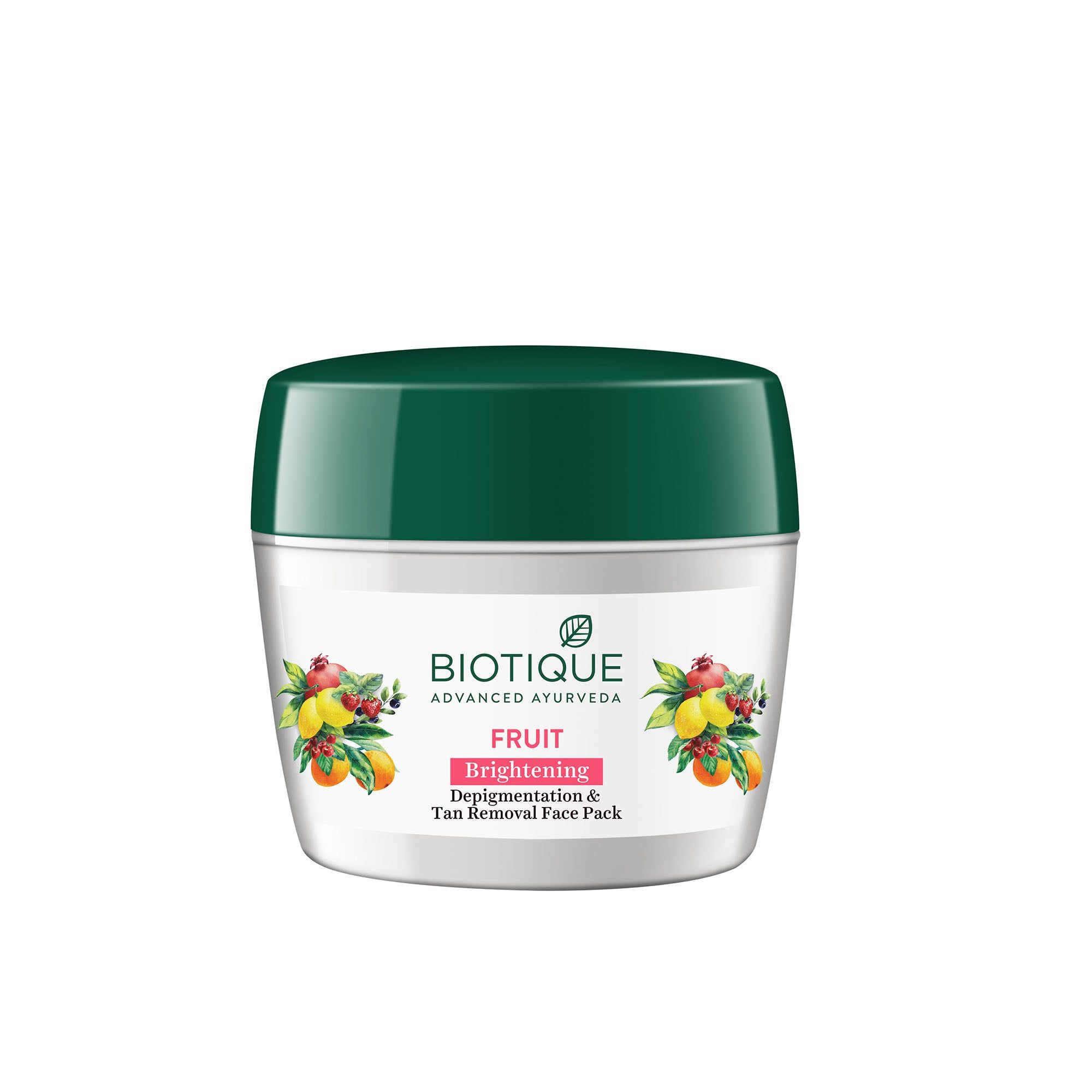 Biotique Bio Fruit Brightening- Depigmentation & Tan Removal Face Pack (235g)-235g