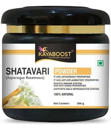 KAYABOOST Pure Shatavari Powder, Satavari churna, Asparagus Root, Satawar for Men, Women (200 g)