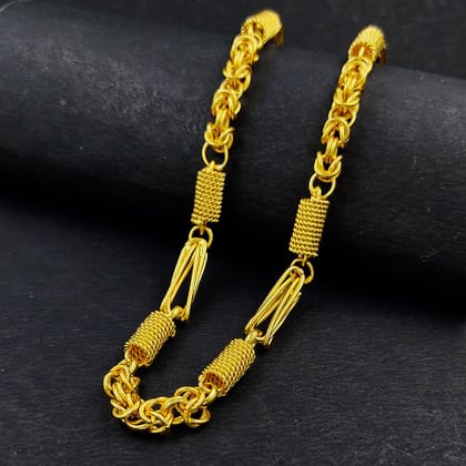 Latest Brass Gold Plated Chain-Free Size