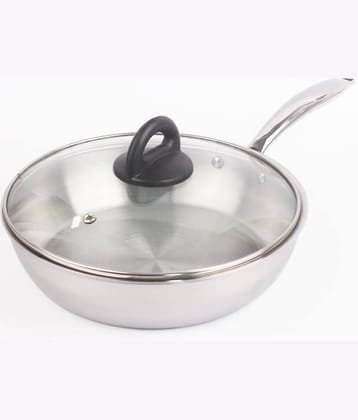 The Indus Valley - Stainless Steel No Coating Pan ml ( Pack of 1 )