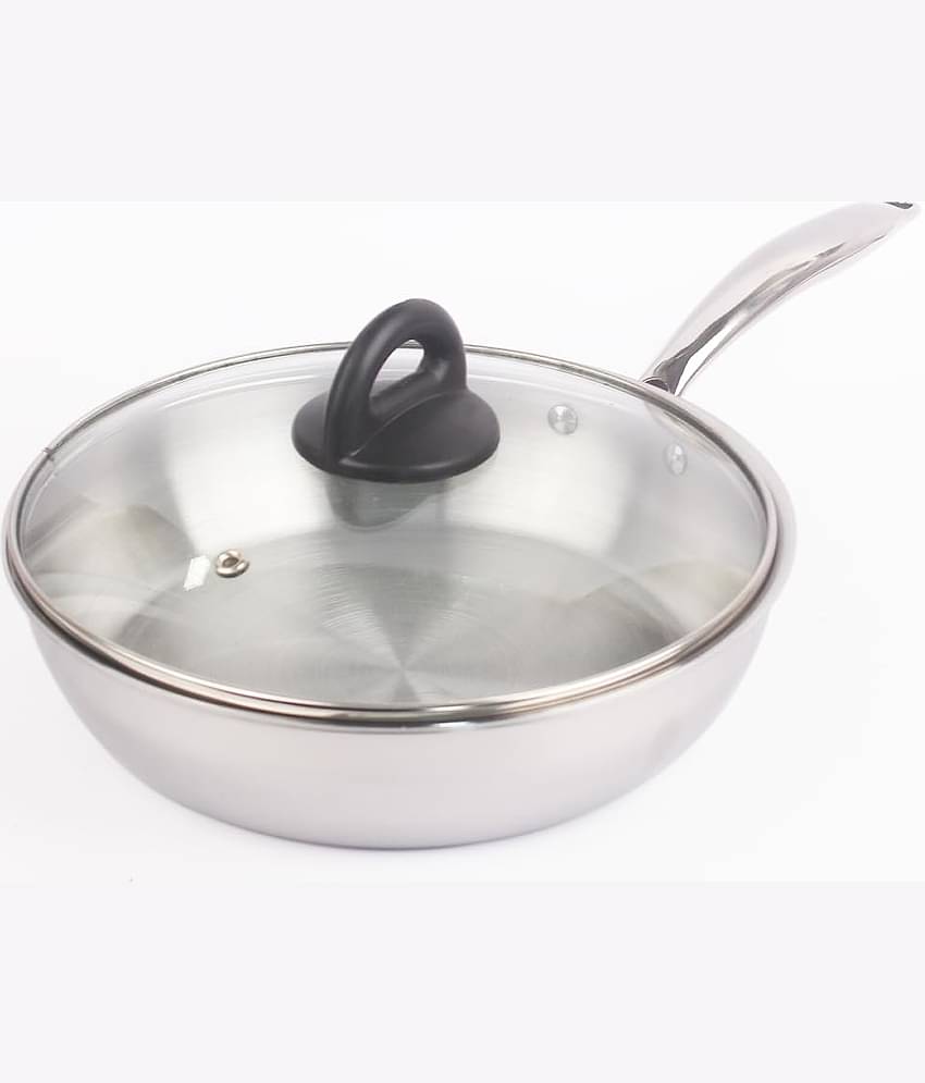 The Indus Valley - Stainless Steel No Coating Pan ml ( Pack of 1 )