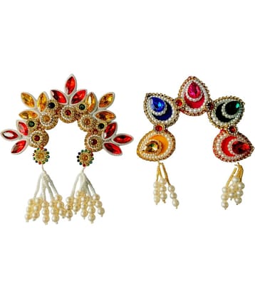 Cherry Tree Laddu Gopal Multicolor Crystal Jewellery ( Pack of 1 )
