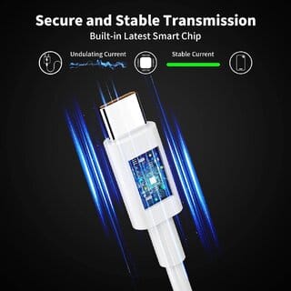 Original 33W USB Type C Supervooc Cable For All Mobile Models