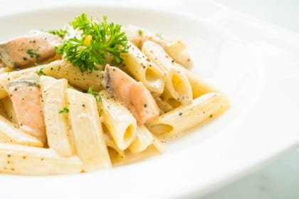 Non veg penne alfredo