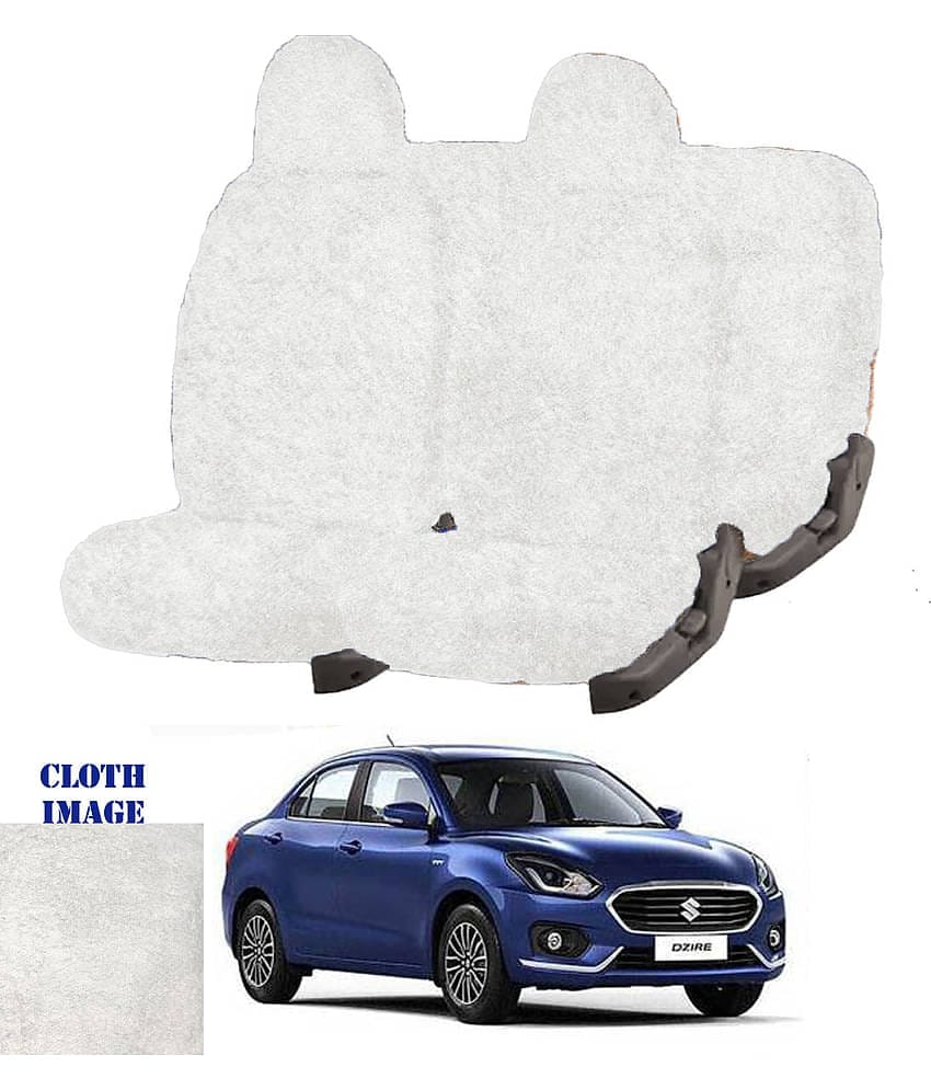 Maruti Swift White 5 Seater Car Seat Cover