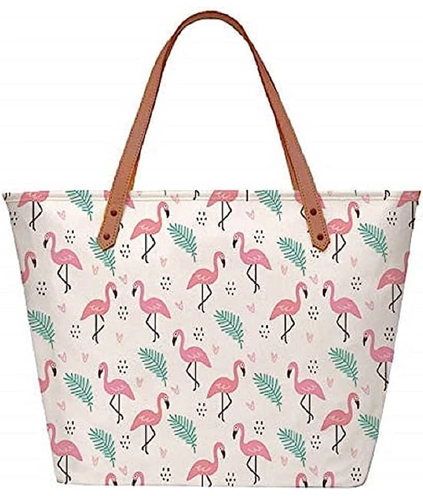 SAKWOODS Handheld Canvas Set of 1 ( White )