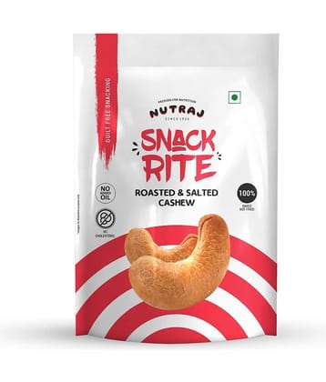Nutraj Snackrite Cashew R&S W-320 150g | Premium Roasted & Salted Kaju Nuts