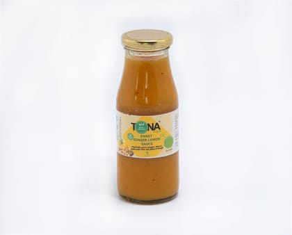 Tona Organic Ginger Lemon Sauce, 200 gm