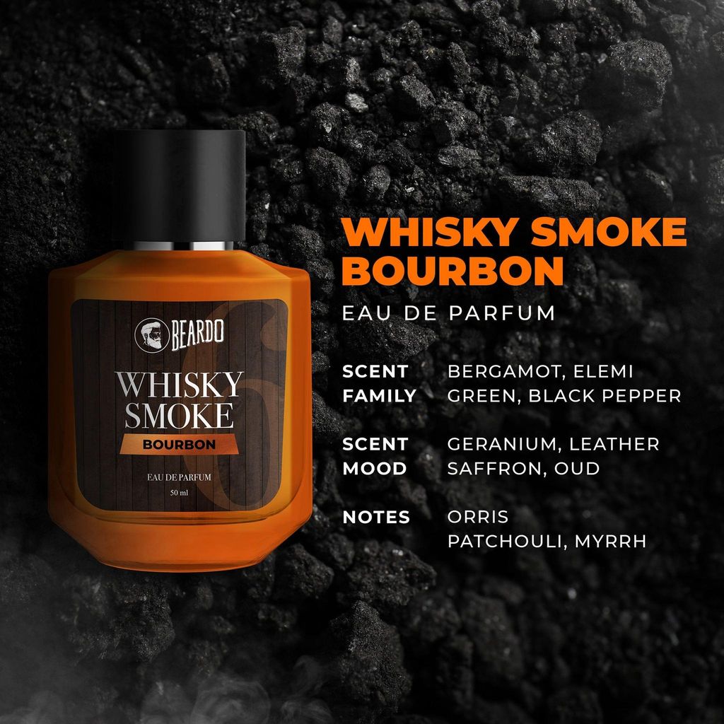 Beardo Whisky Smoke & WS Bourbon EDP Combo