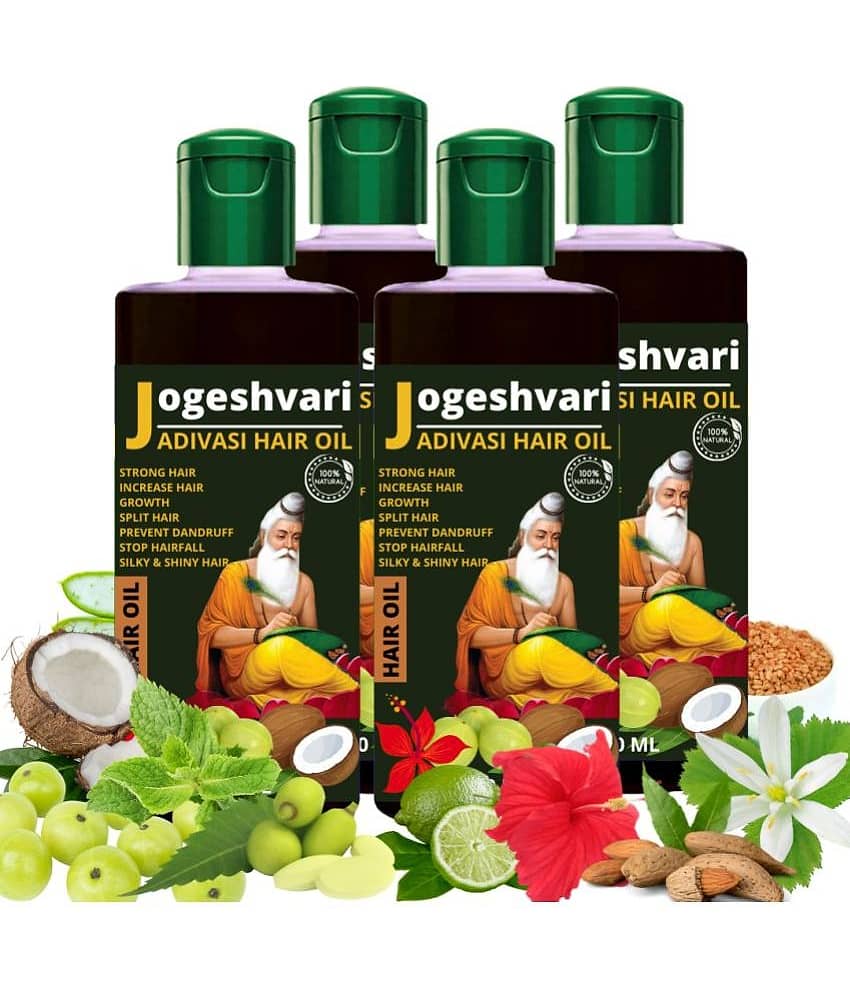 Jogeshvari Hair Growth Almond Oil 400 ml ( Pack of 4 )