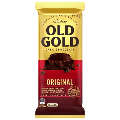 Cadbury Dairy Milk Old Gold Original, 180 gm