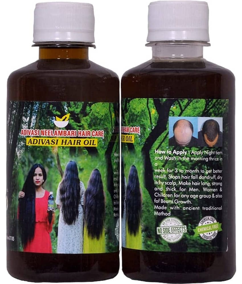 ADIVASI NEELAMBARI - Hair Growth Bhringraj Oil 200 ml ( Pack of 2 )