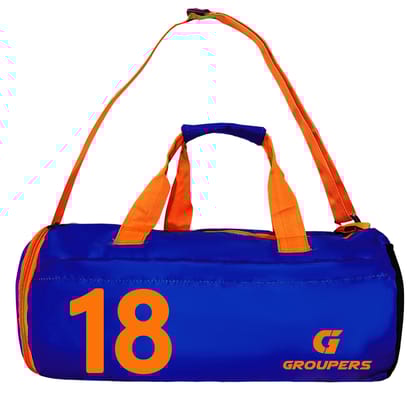 GROUPERS Classic Gym Bag | Lightweight, Stylish & Practical Sports Travel Bag