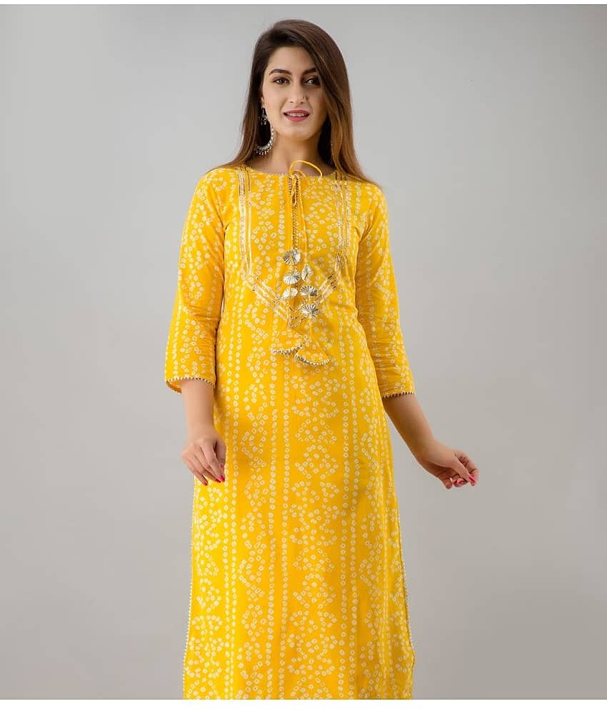 SVARCHI - Black Rayon Women's Straight Kurti ( Pack of 1 )