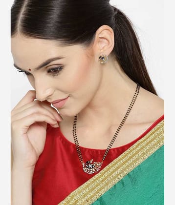 Darshini Designs Peacock Mangalsutra For Women with 18 Inches Length Mangalsutra Chain